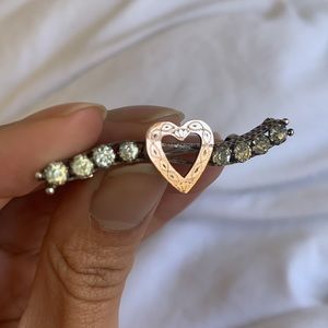 Antique Paste Rose Gold Brooch